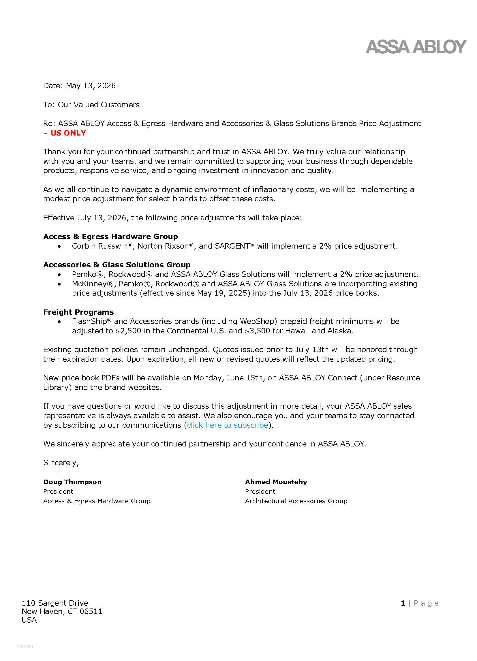 ASSA ABLOY