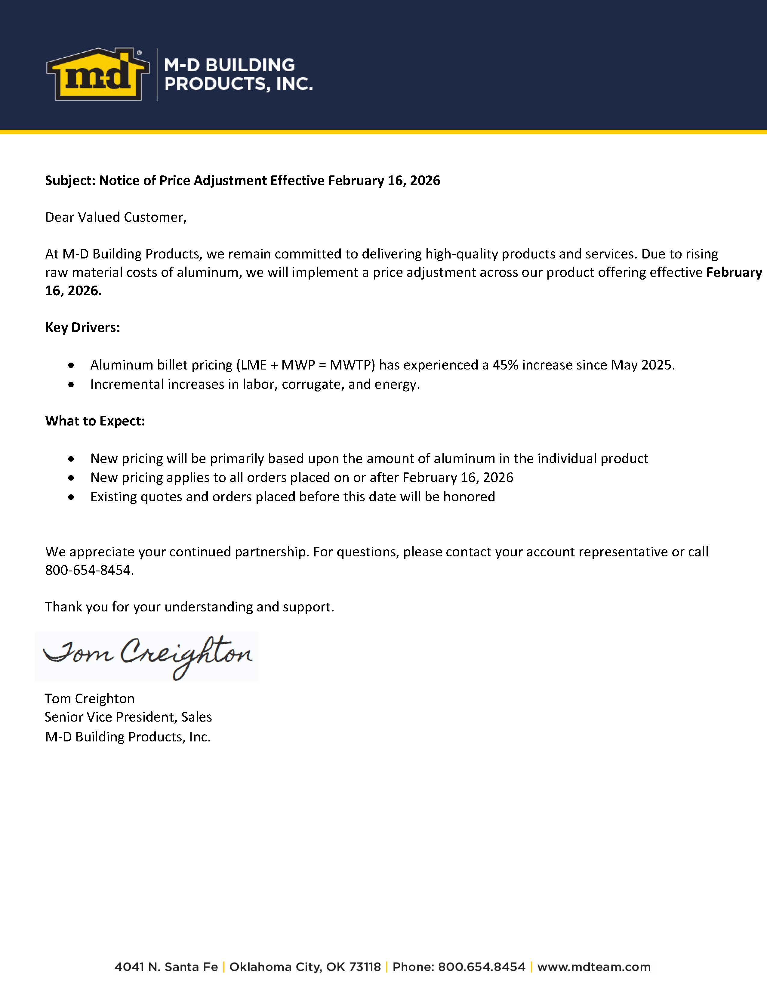 M-D Building Products