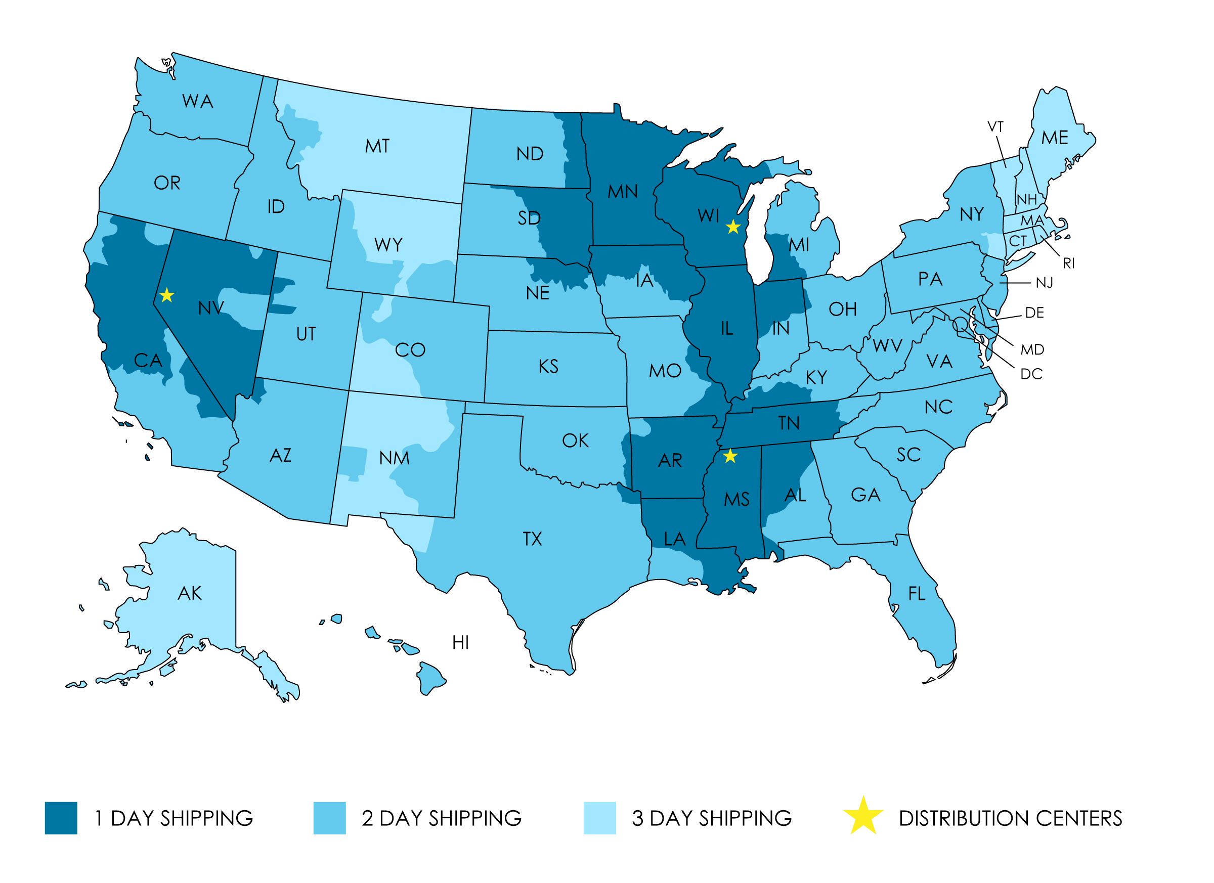 Shipping Map